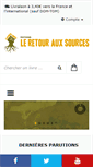 Mobile Screenshot of leretourauxsources.com